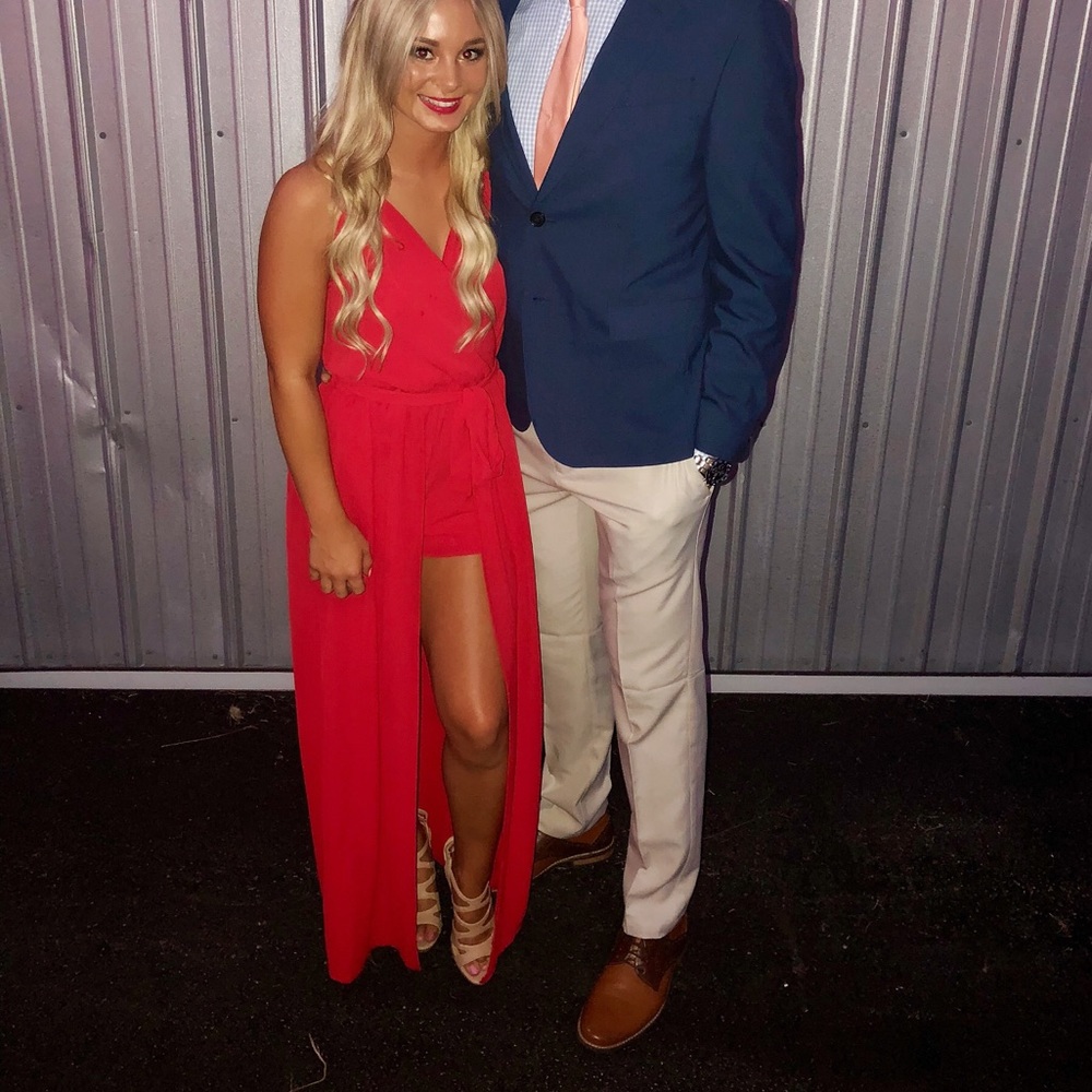 Red dress